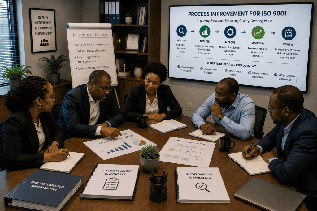 Process Improvement for ISO 9001 Kenya for Stronger Quality Control